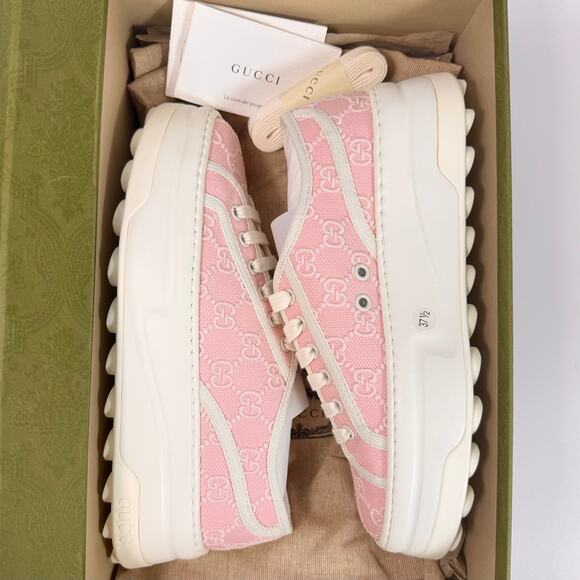 Gucci Platform 1977 Tennis Sneaker - Women’s 7.5 - Picture 2 of 8